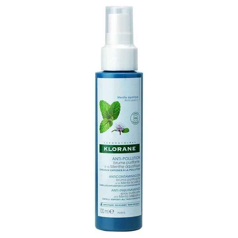 Klorane Anti-Pollution Purifying Mist With Aquatic Mint 3.3 Oz