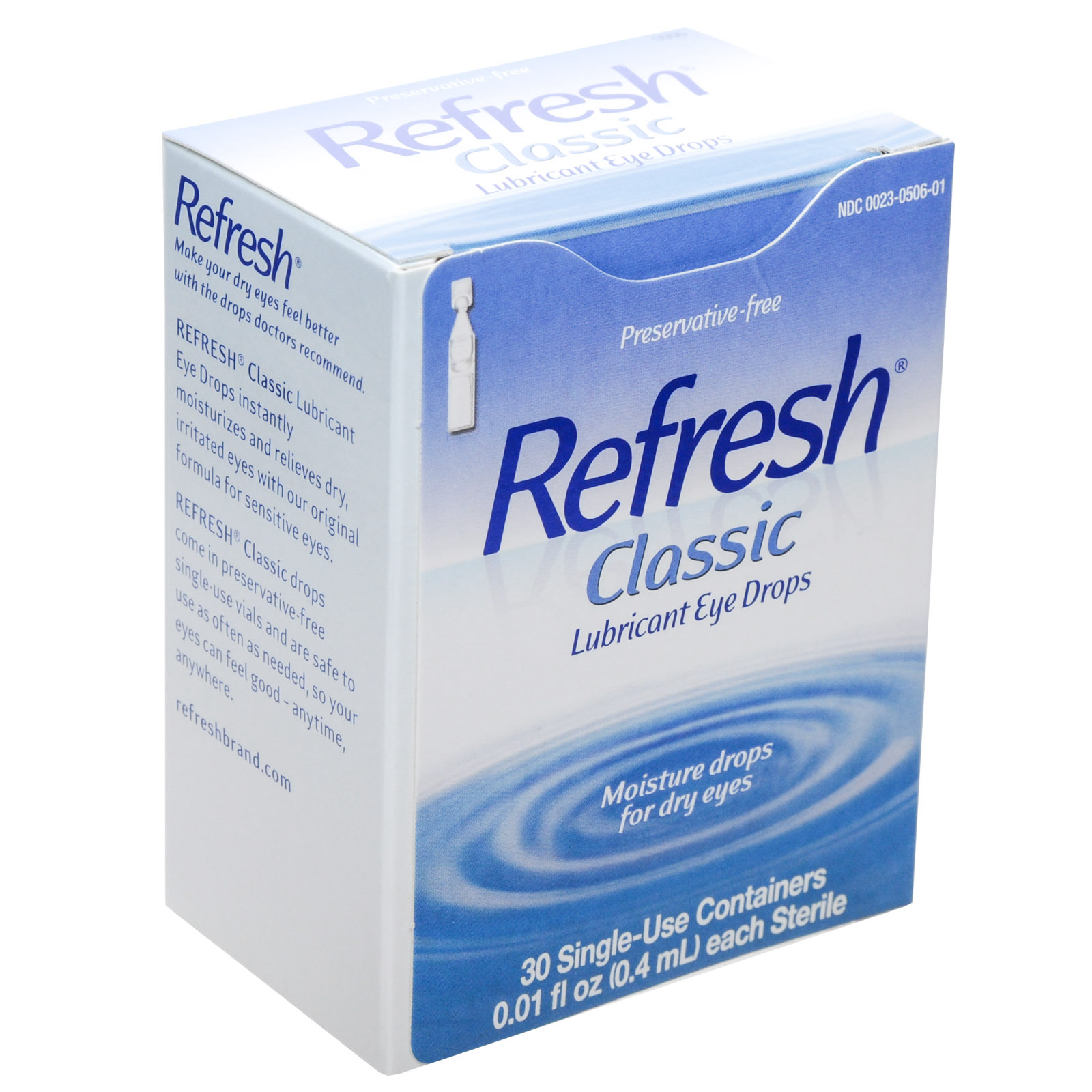 Refresh Classic Lubricant Eye Drops Single-Use Containers by Pasteur Pharmacy