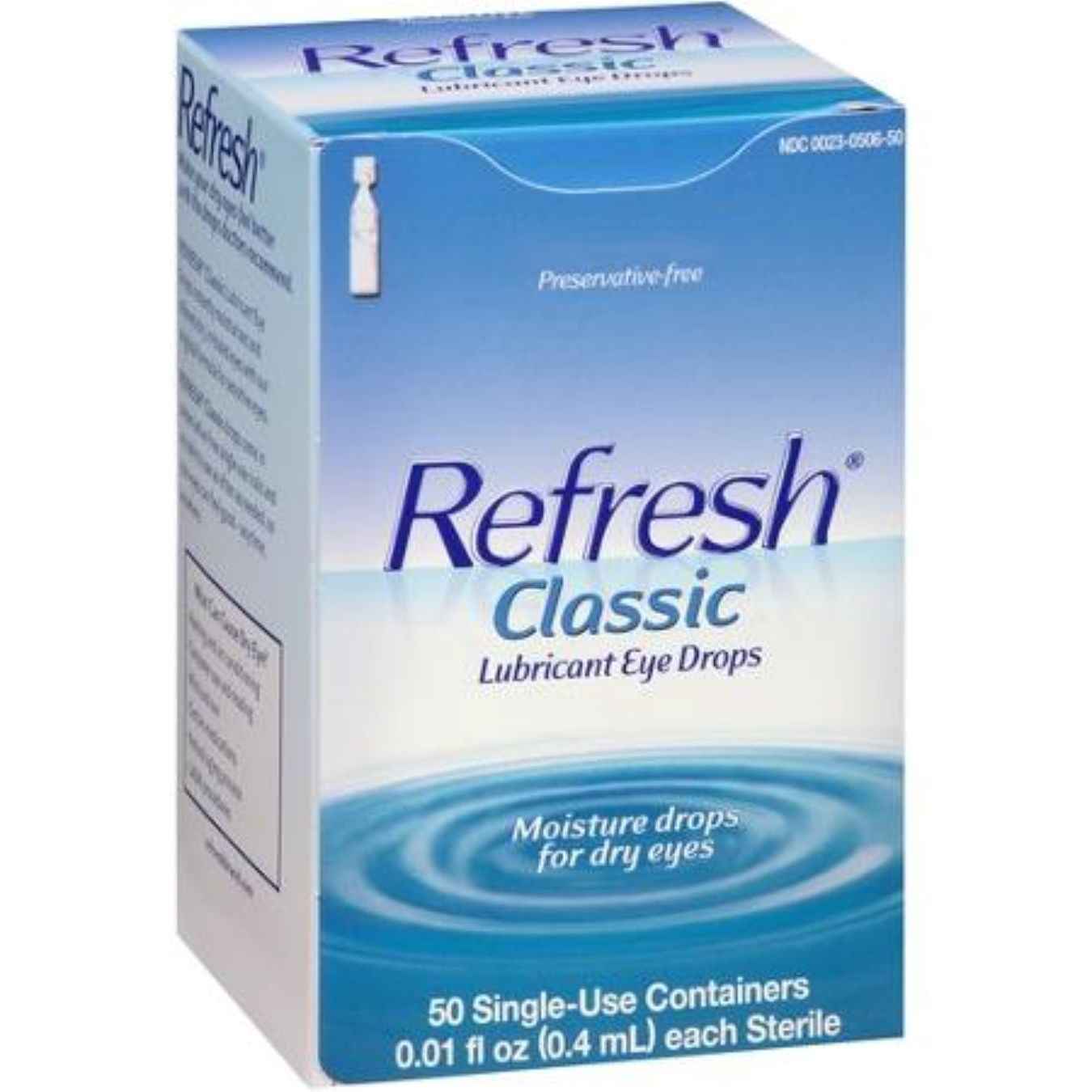 Refresh® Classic Lubricant Eye Drops – Preservative-Free (Single-Use Containers)