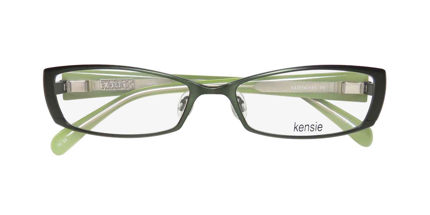 kensie Ruffle Eyeglasses