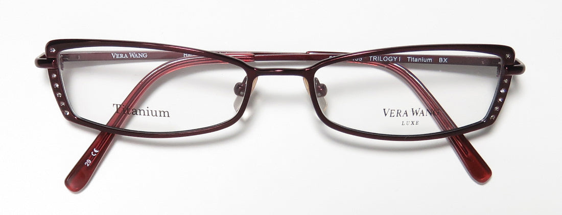 Vera wang luxe trilogy i eyeglasses DestGlow