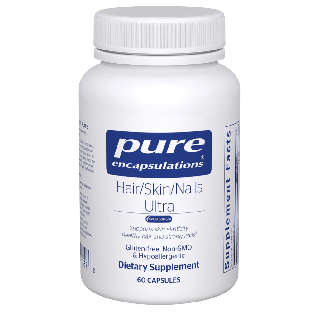 Pure Encapsulations Hair/Skin/Nails Ultra, 60 Capsules by Pasteur Pharmacy