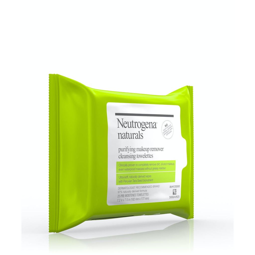 Neutrogena Purifying Makeup Remover Cleansing Towelettes 7 by Pasteur Pharmacy