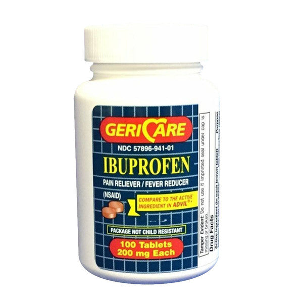 Geri-Care Ibuprofen Coated Tablets, 200 Mg by Pasteur Pharmacy