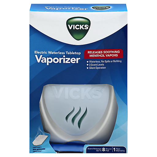Vicks Vaporizer, Electric Waterless Tabletop by Pasteur Pharmacy