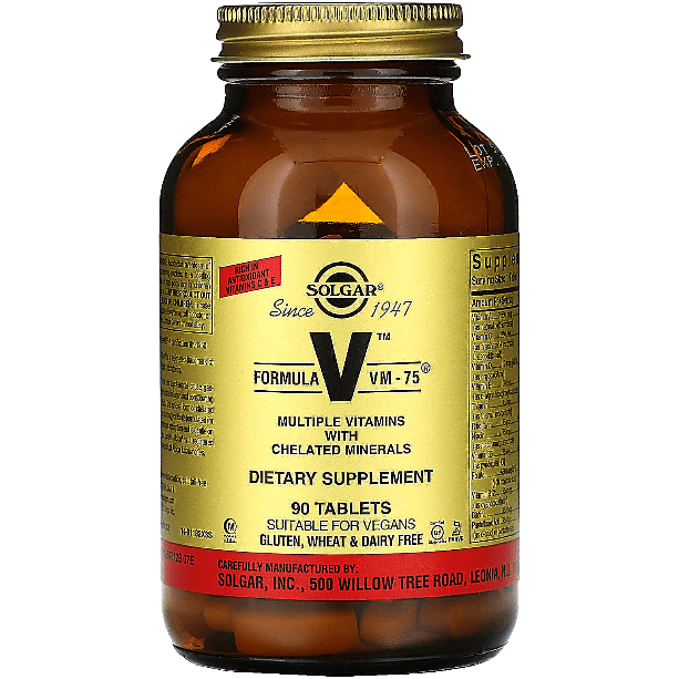 Solgar Formula VM-75 90 Tablets by Pasteur Pharmacy