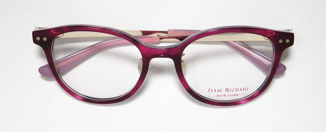 Isaac Mizrahi 30007 Eyeglasses DestGlow
