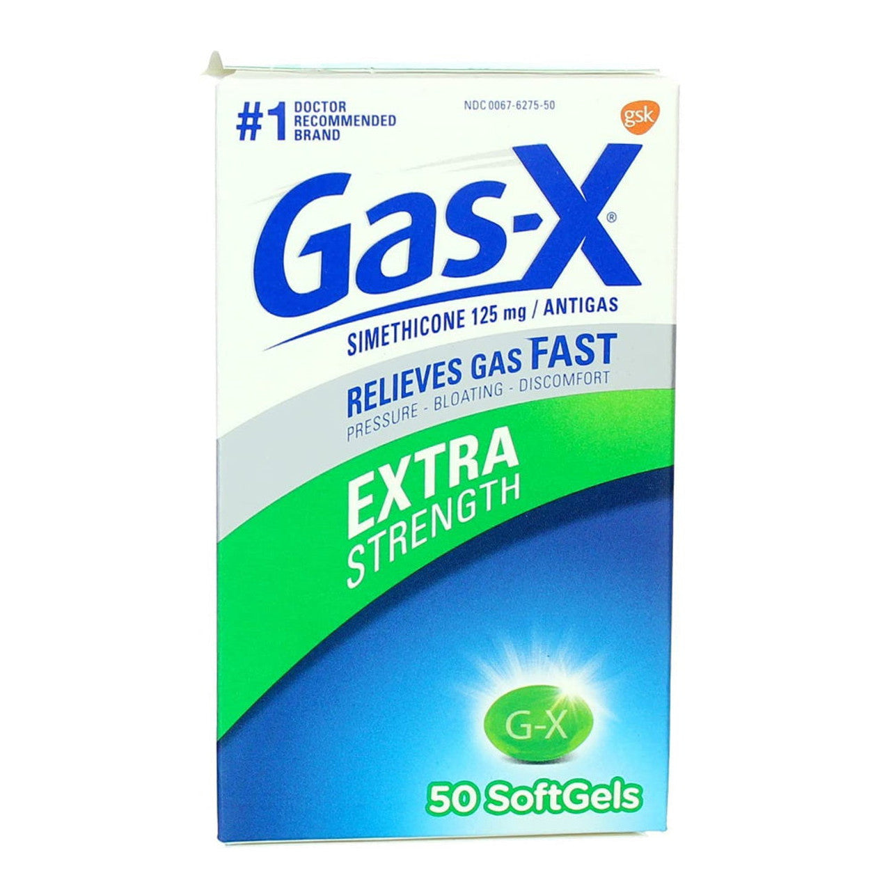 Gas-X Extra Strength Simethicone 125 Mg Antigas - DestGlow