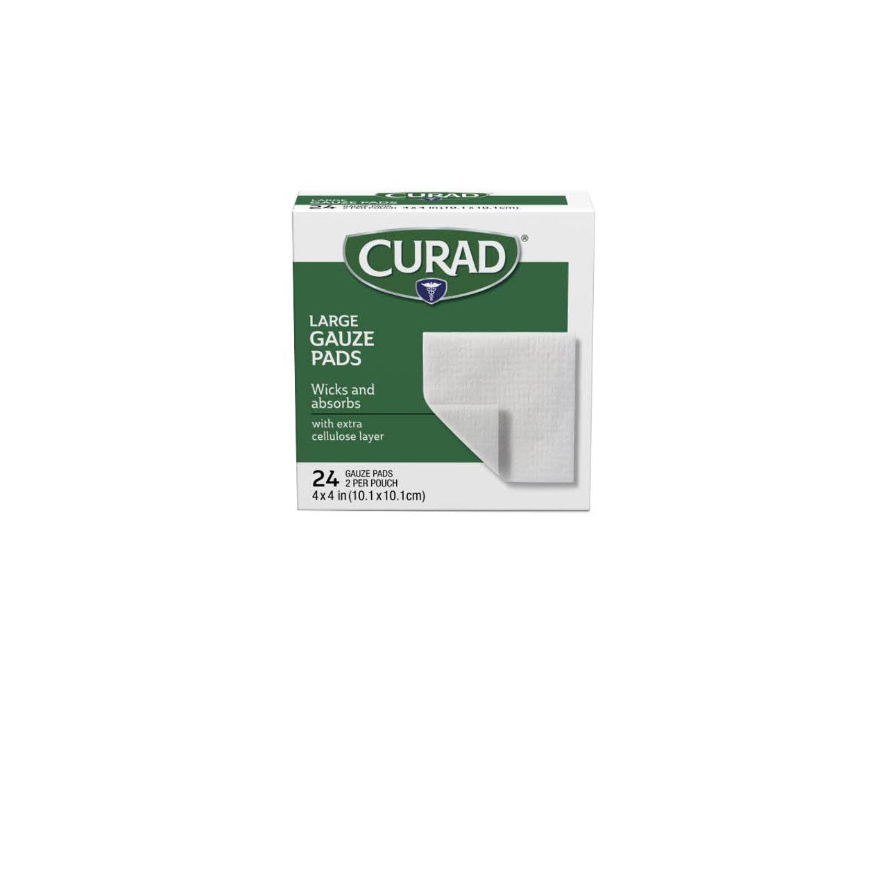 Curad Avant Gauze Pad, 4 X 4 Inches - DestGlow