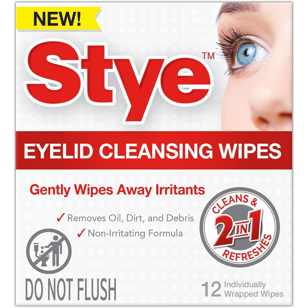 Stye Eyelid Cleansing Wipes by Pasteur Pharmacy