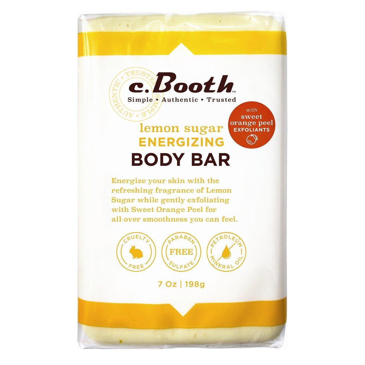 C.Booth Lemon Sugar Energizing Body Bar 7 Oz by Pasteur Pharmacy
