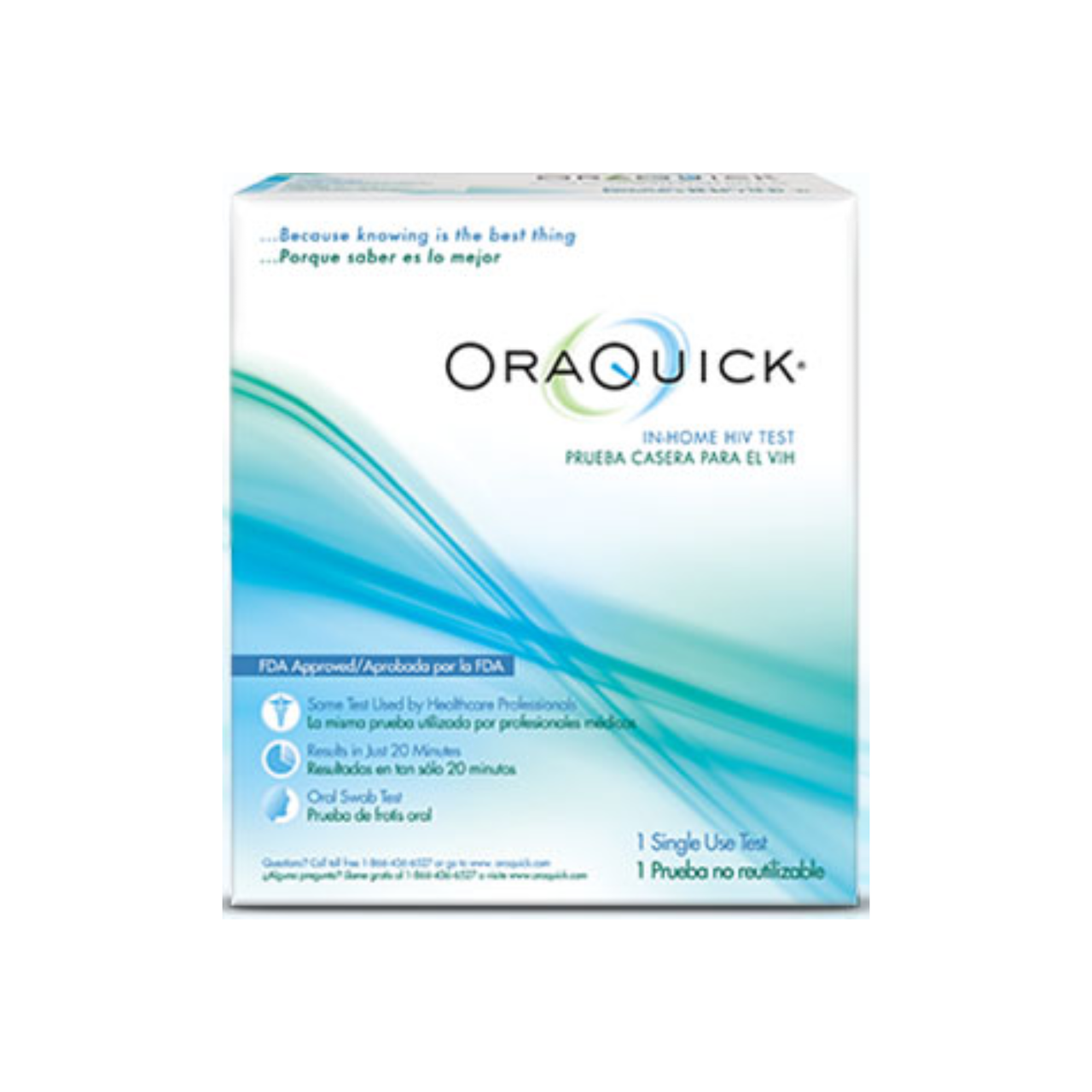OraQuick In-Home HIV Test Kit - 1ct by Pasteur Pharmacy