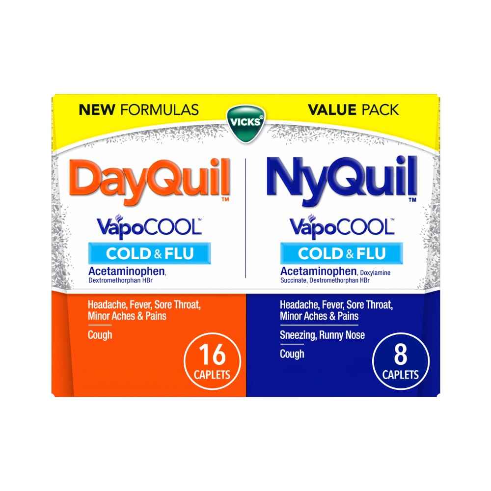 icks® DayQuil™ & NyQuil™ VapoCool™ – 24 Count Combo Pack