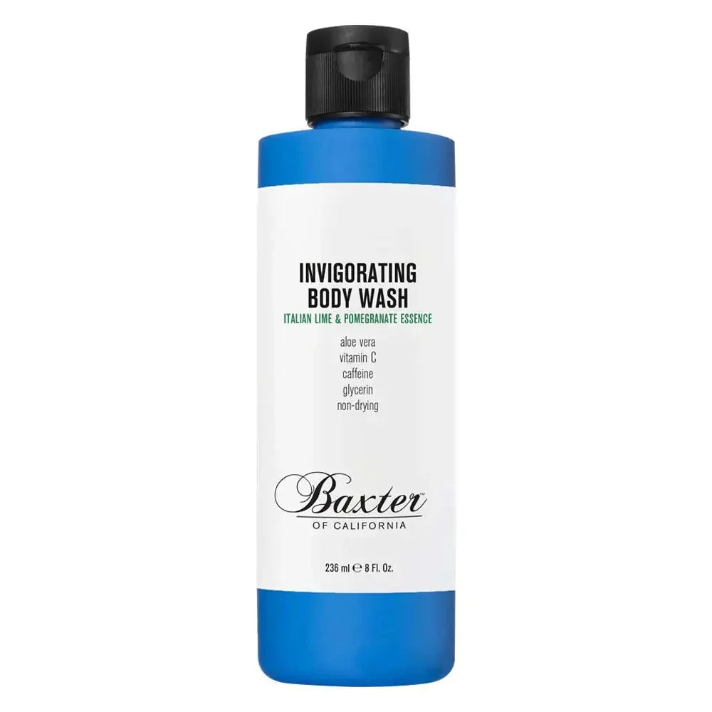 Baxter of California Invigorating Body Wash, Italian Lime & Pomegranate Essence - DestGlow