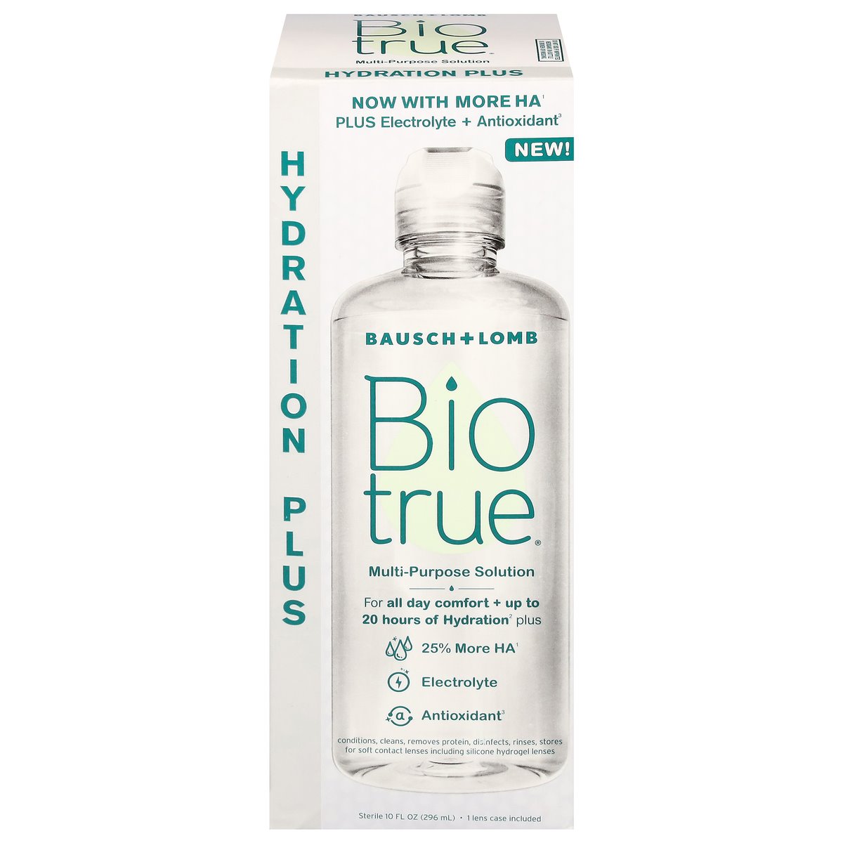 Biotrue Hydration Plus Contact Lens Solution - 10 Fl Oz - DestGlow