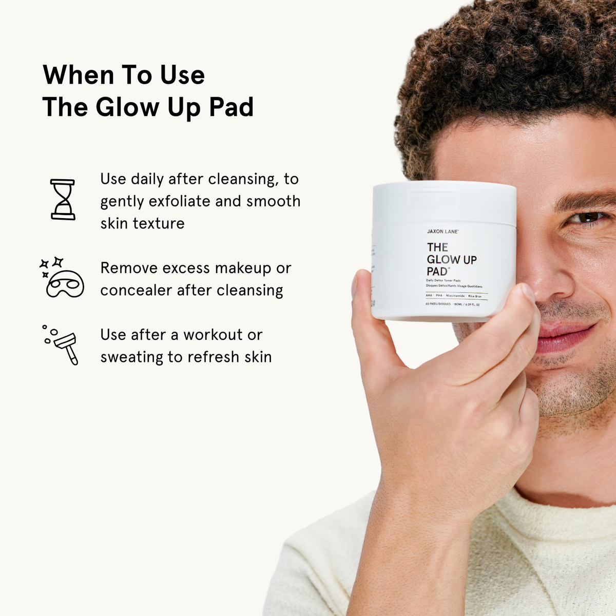 Glow Up Pad - Daily Detox Toner Pad (60 Pads) DestGlow