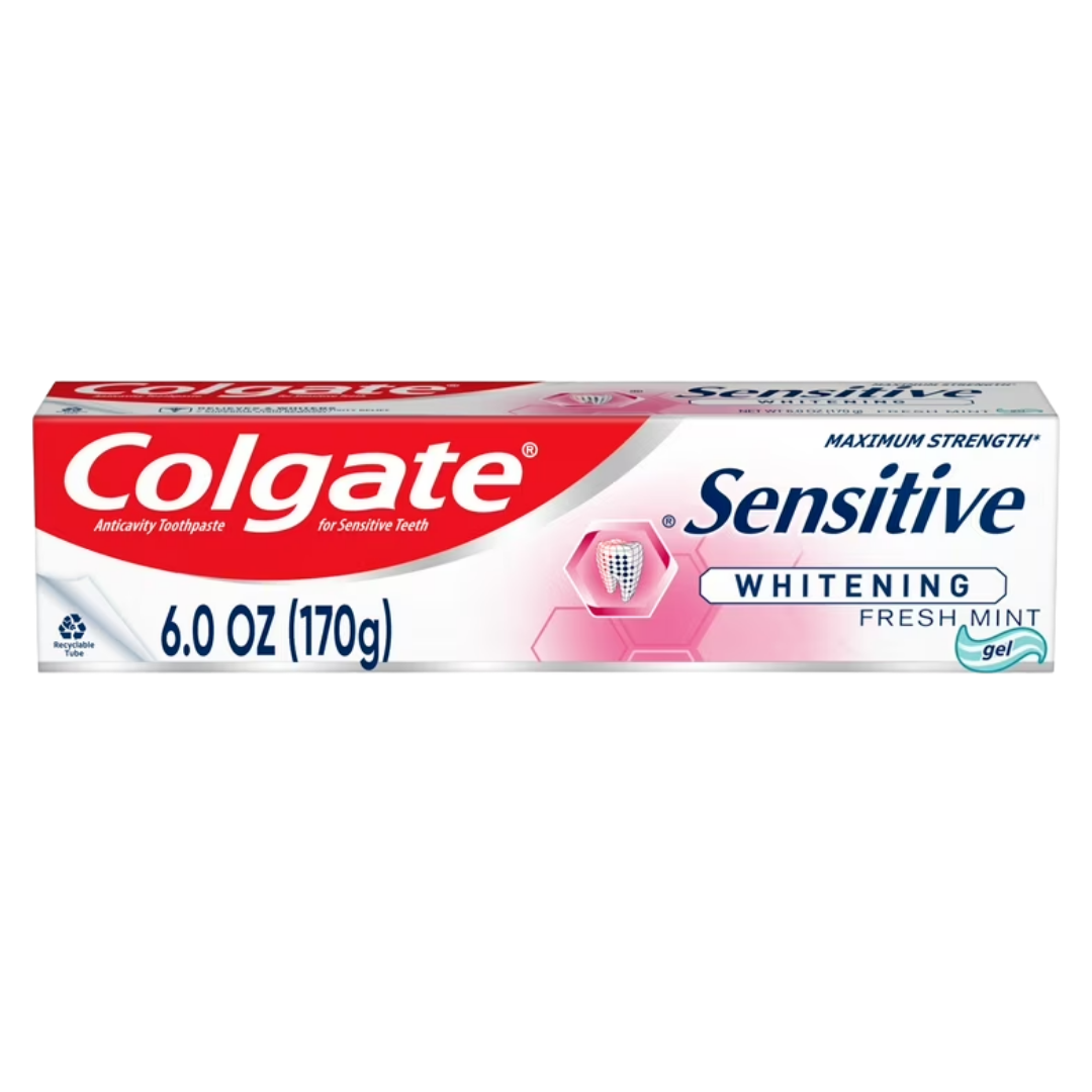 Colgate Sensitive Whitening Toothpaste (6.0oz) by Farmacias Savia