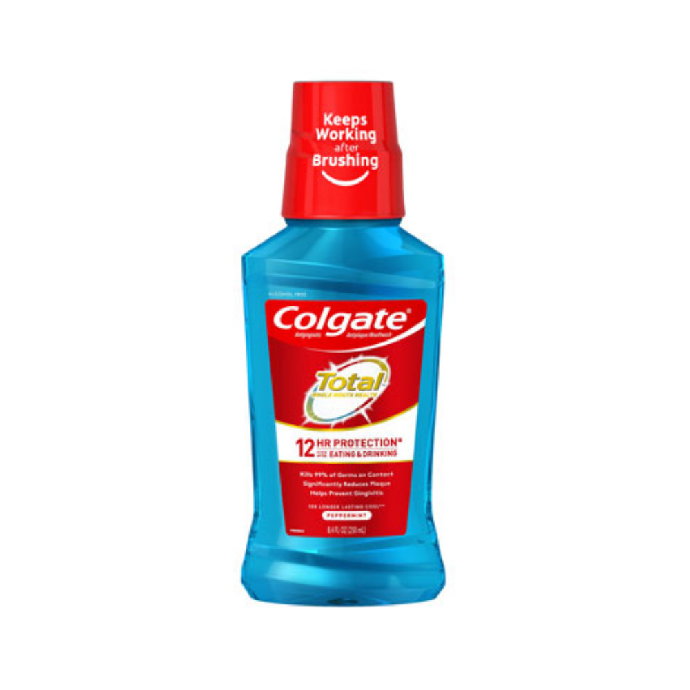Colgate Total Peppermint Blast Mouth Wash (8.4 oz) DestGlow