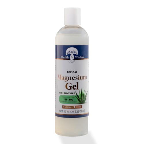 Magnesium Gel Plus Aloe Vera - Soothing Topical Relief for Muscles & Skin
