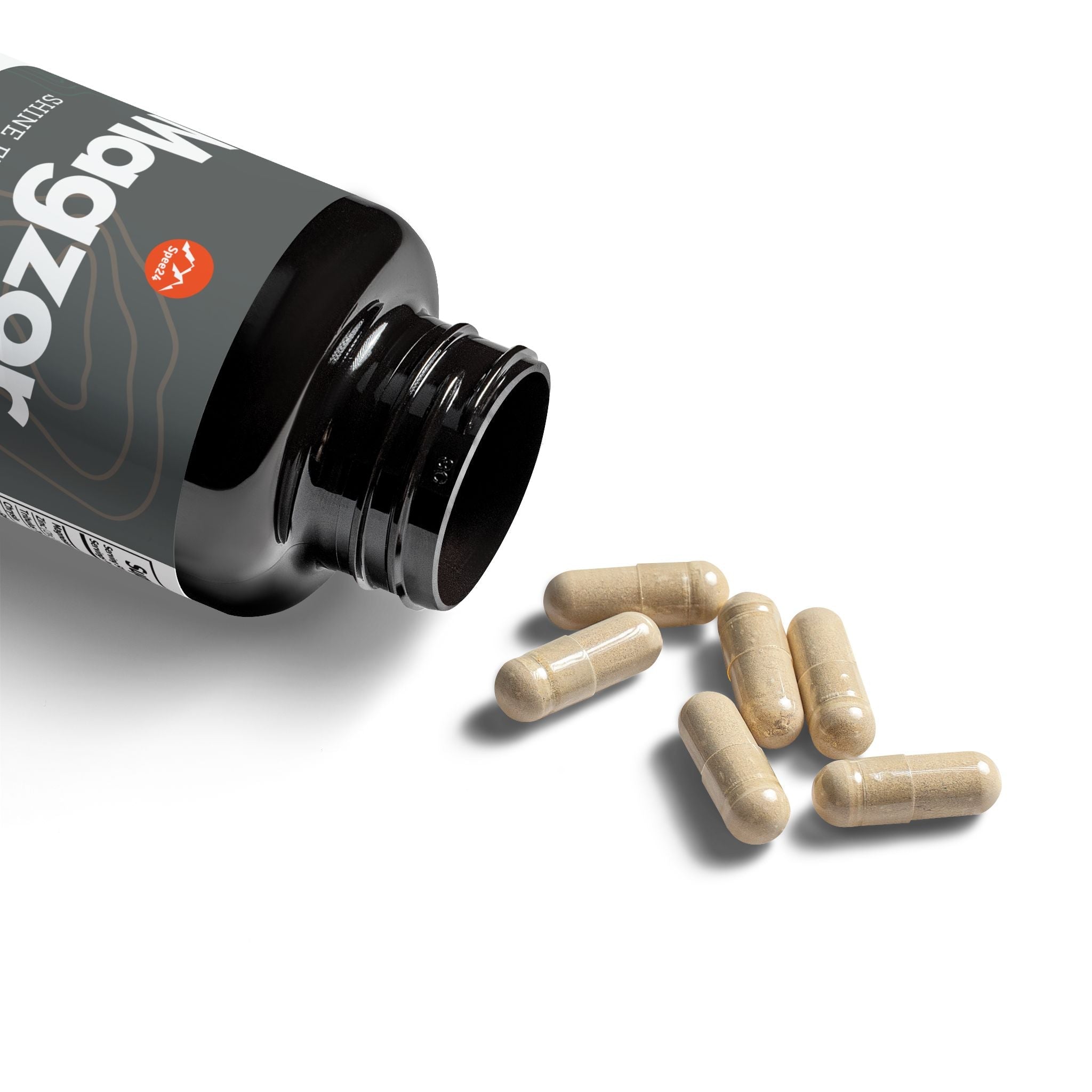 Magzor Magnesium Zinc Supplement (90 Capsules) by Spee24, LLC