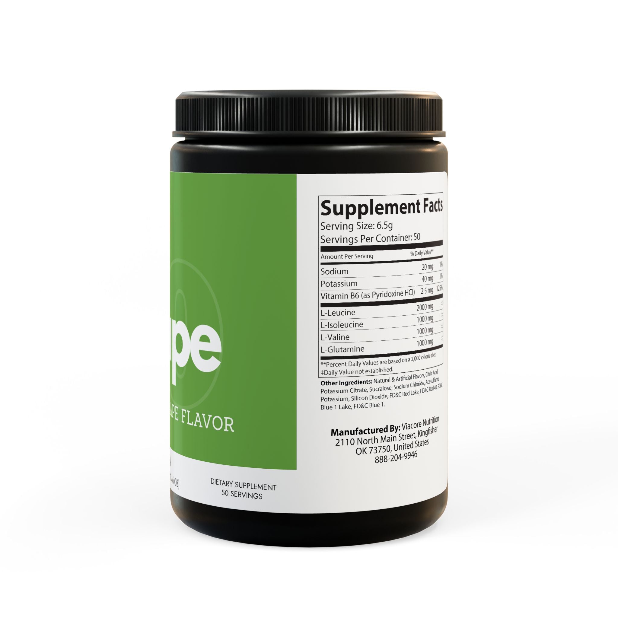 Vitape BCAA Supplement, Grape, 11oz by Spee24, LLC