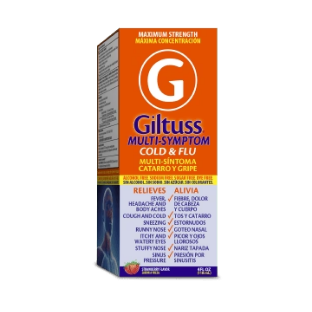 Giltuss Multi Symptom Cold and Flu (4 oz) DestGlow