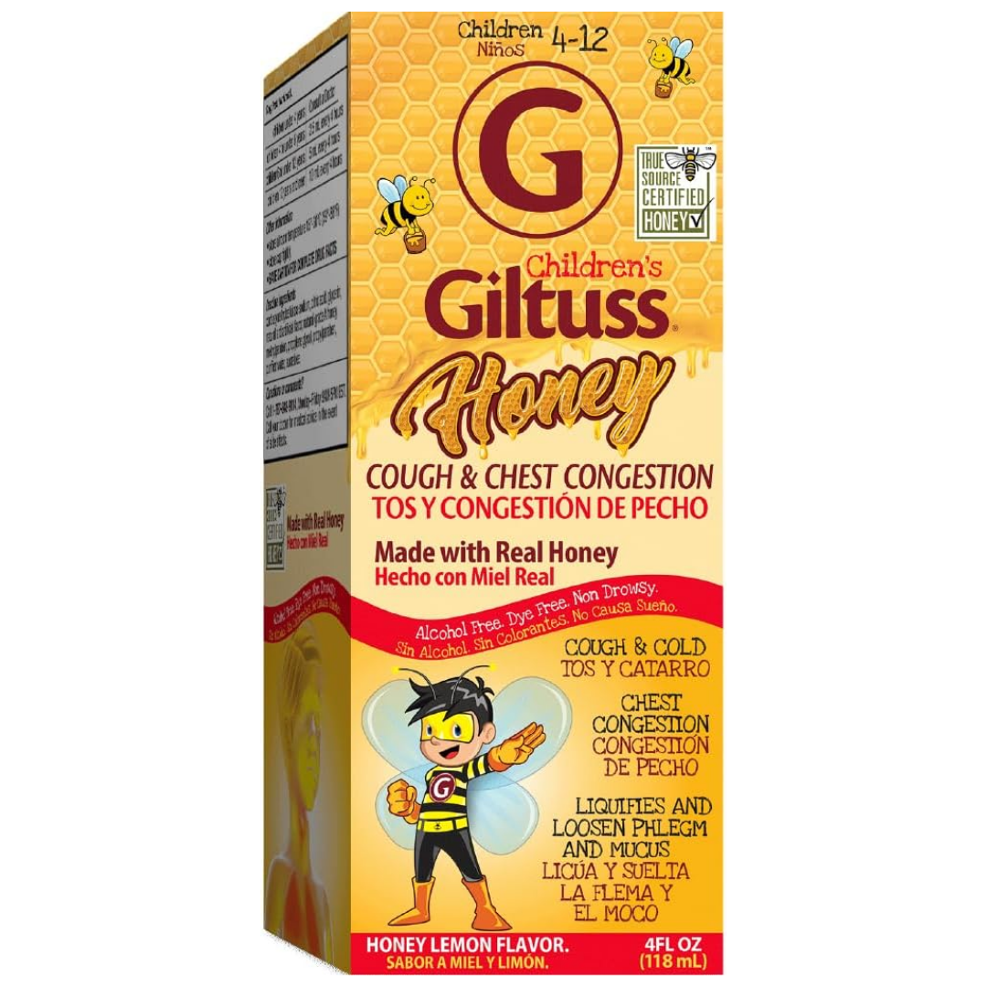 Giltuss Honey Cough & Chest Congestion Relief Children&