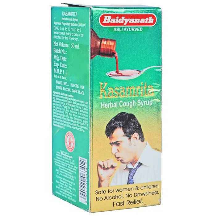 Baidyanath Jhansi Kasamrita Herbal Cough Syrup