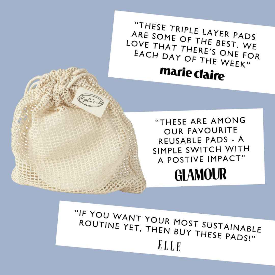Bamboo + Cotton Makeup Pads