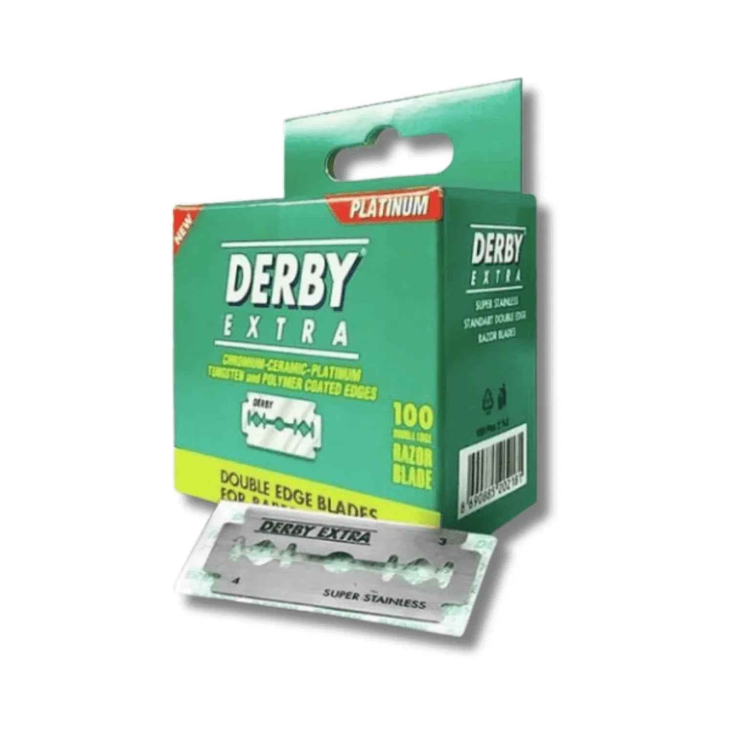 Derby Extra Mini Double Edge Razor Blades 100 Ct