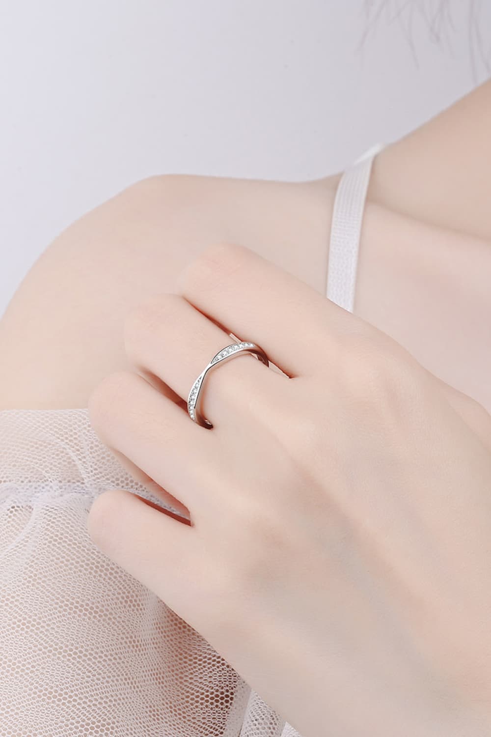 Sparkala™ Rhodium-Plated Ring by Sparkala