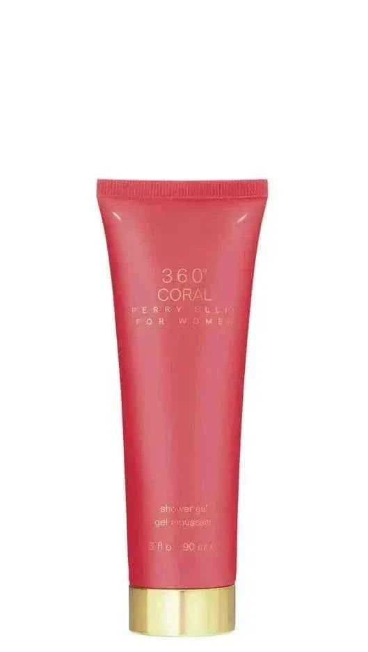 360 Coral By Perry Ellis For Women 4Pcs Set EDP Spray