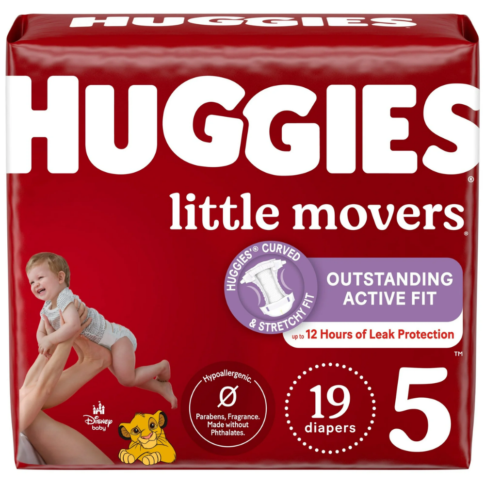 Huggies Little Movers 5 (19 pcs) DestGlow
