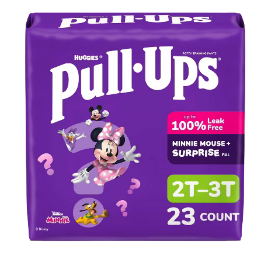 Huggies Pull-Ups Girls Potty Training Pants (2T-3T) (23 count) DestGlow