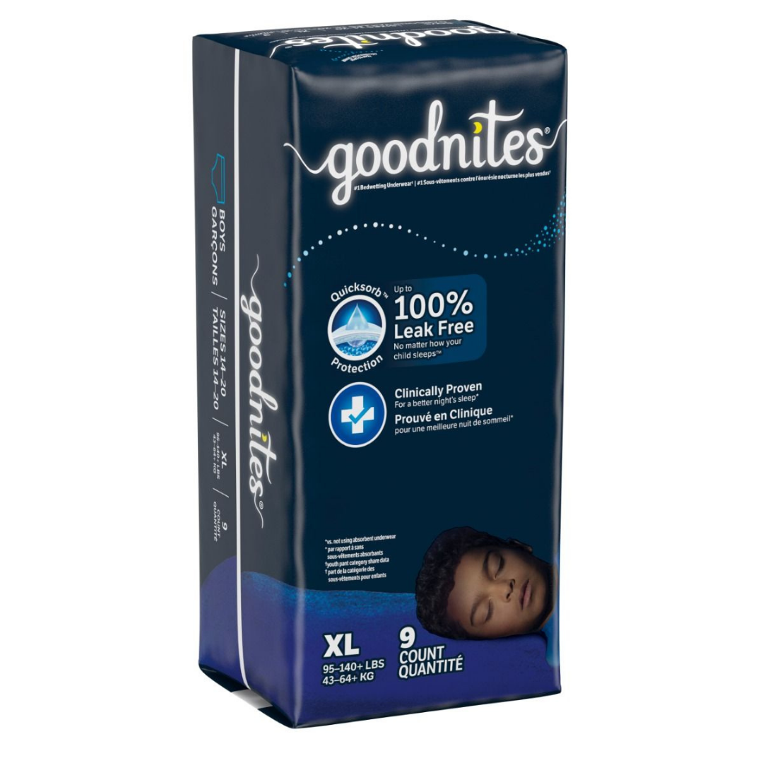 GoodNites Boys XL Underwear (9ct) DestGlow
