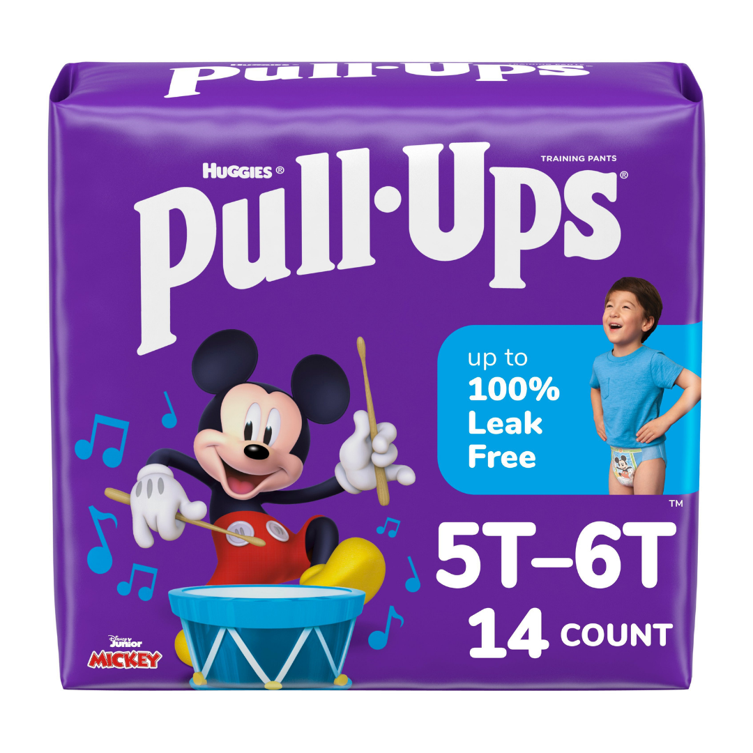 Huggies Pull-Ups Boys Potty Training Pants (5T-6T) (14ct) DestGlow