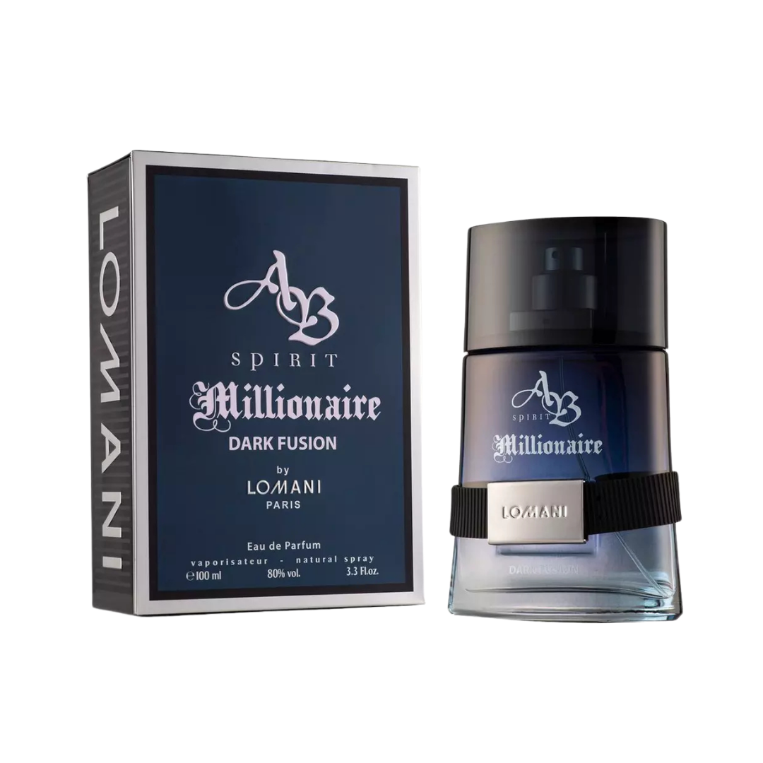 Lomani AB Spirit Millionaire Dark Fusion Eau de Parfum Men (3.3oz) DestGlow