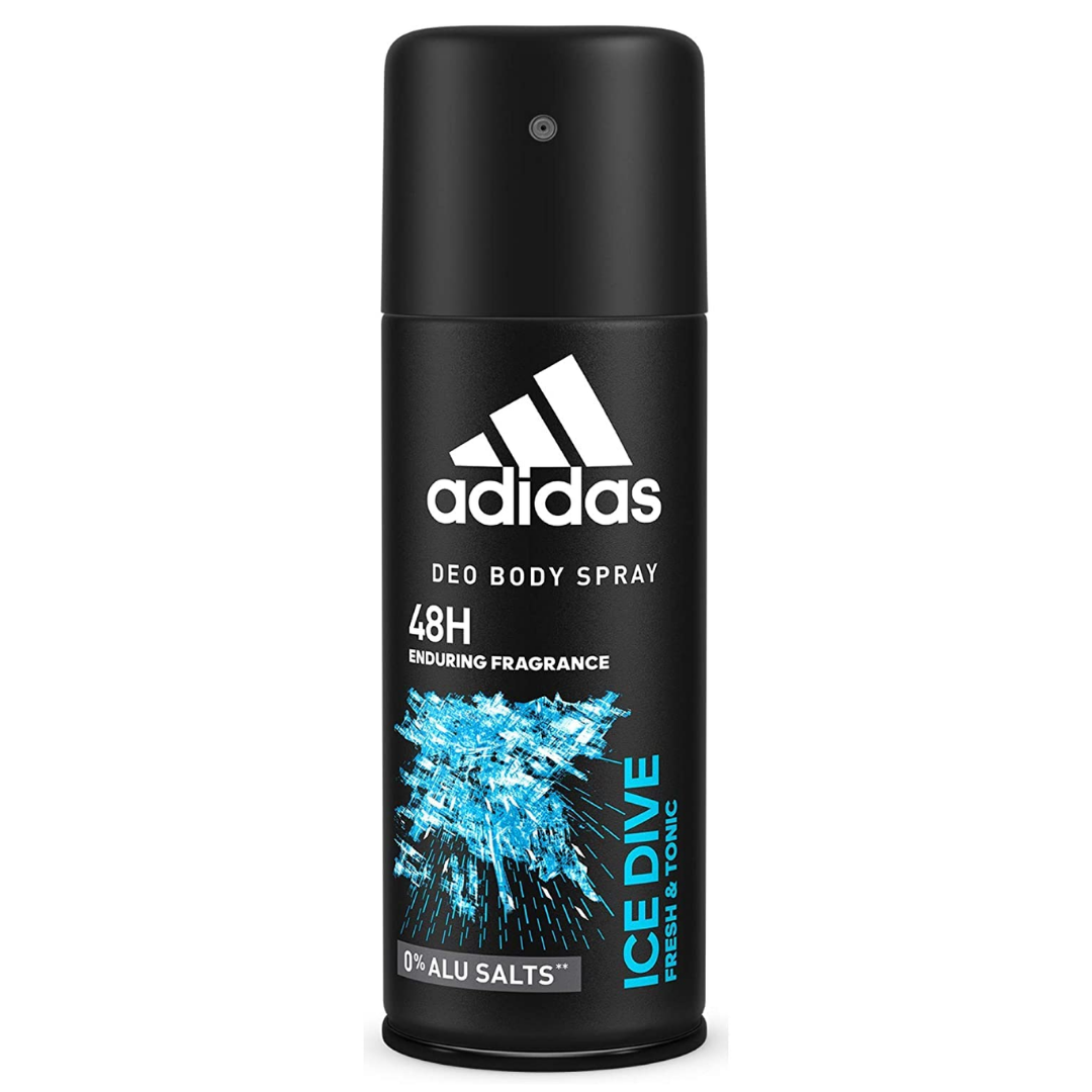 Adidas Ice Dive Antiperspirant Spray Men (5.1oz) DestGlow