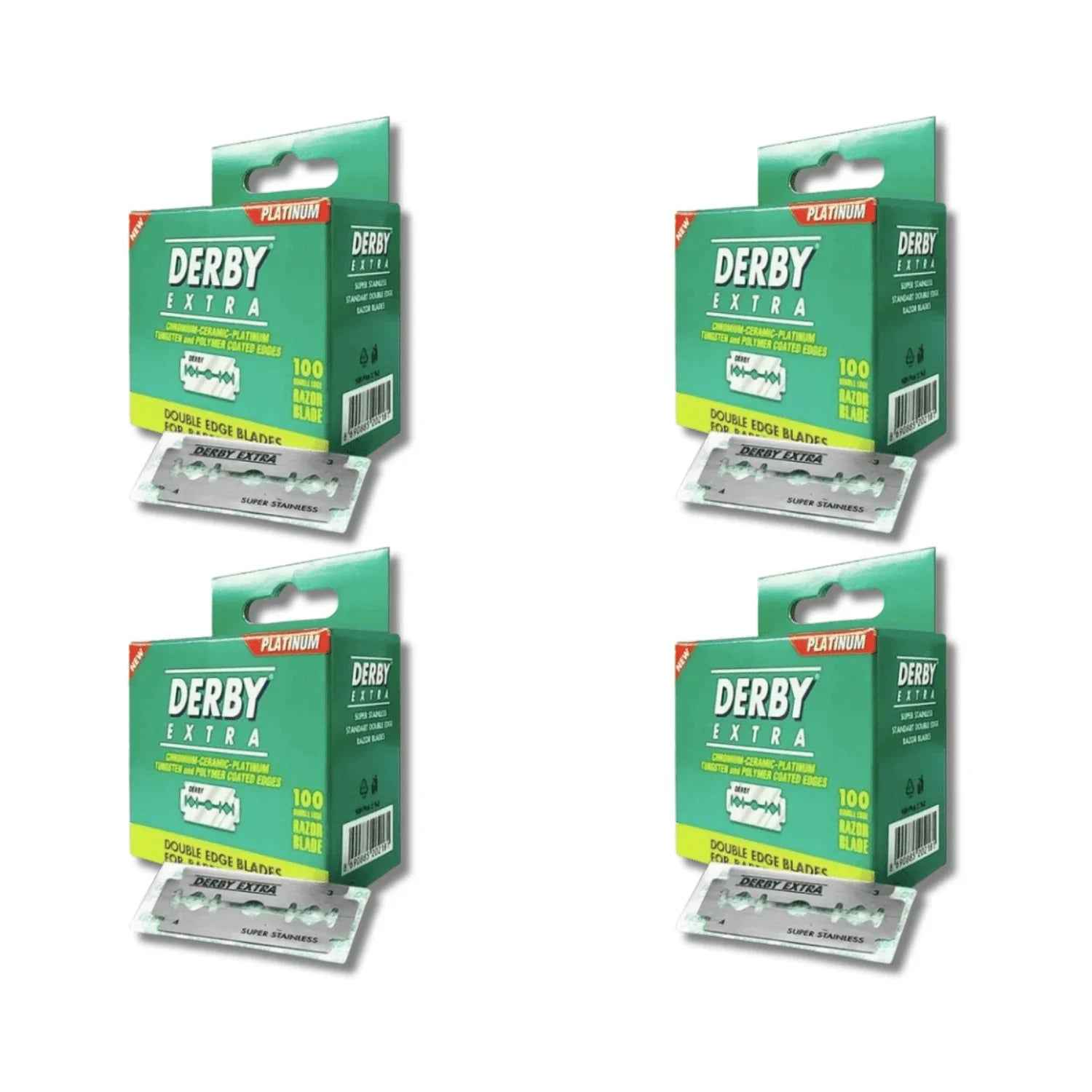 Derby Extra Mini Double Edge Razor Blades 100 Ct