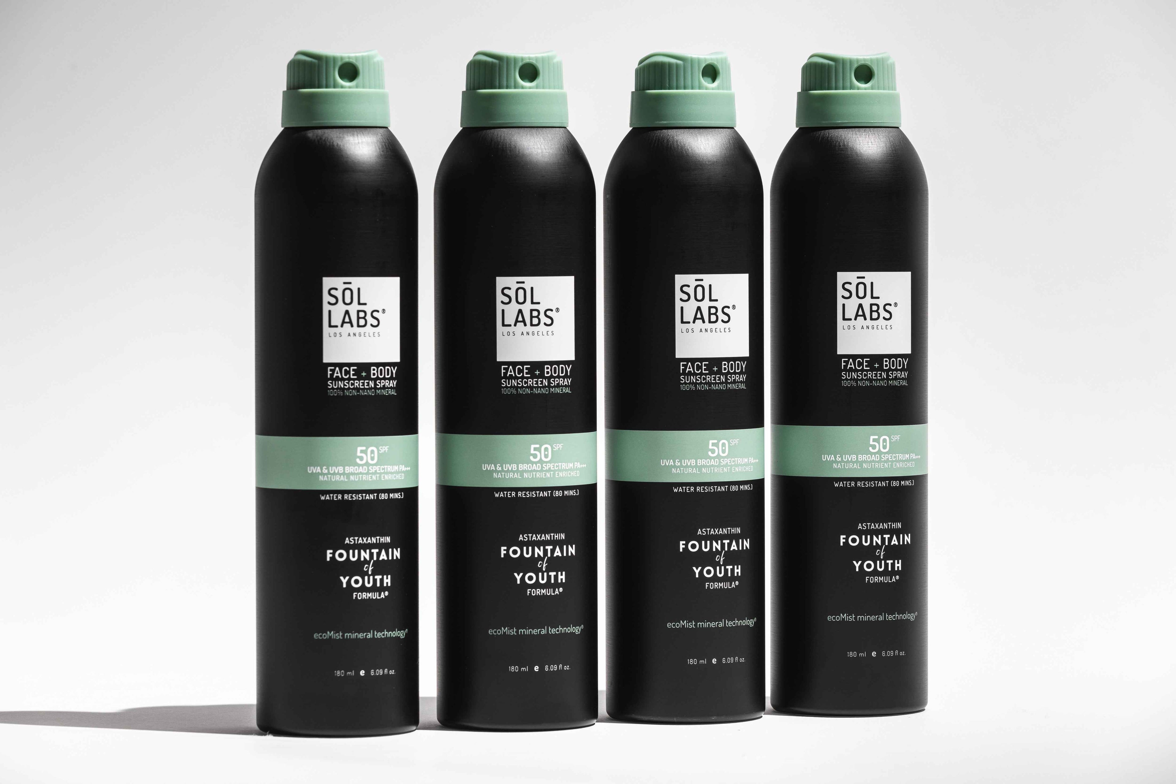 SOL LABS® Natural Mineral SPF 50 Sheer Mist - Broad Spectrum UVA/UVB Protection & Hydrating Formula