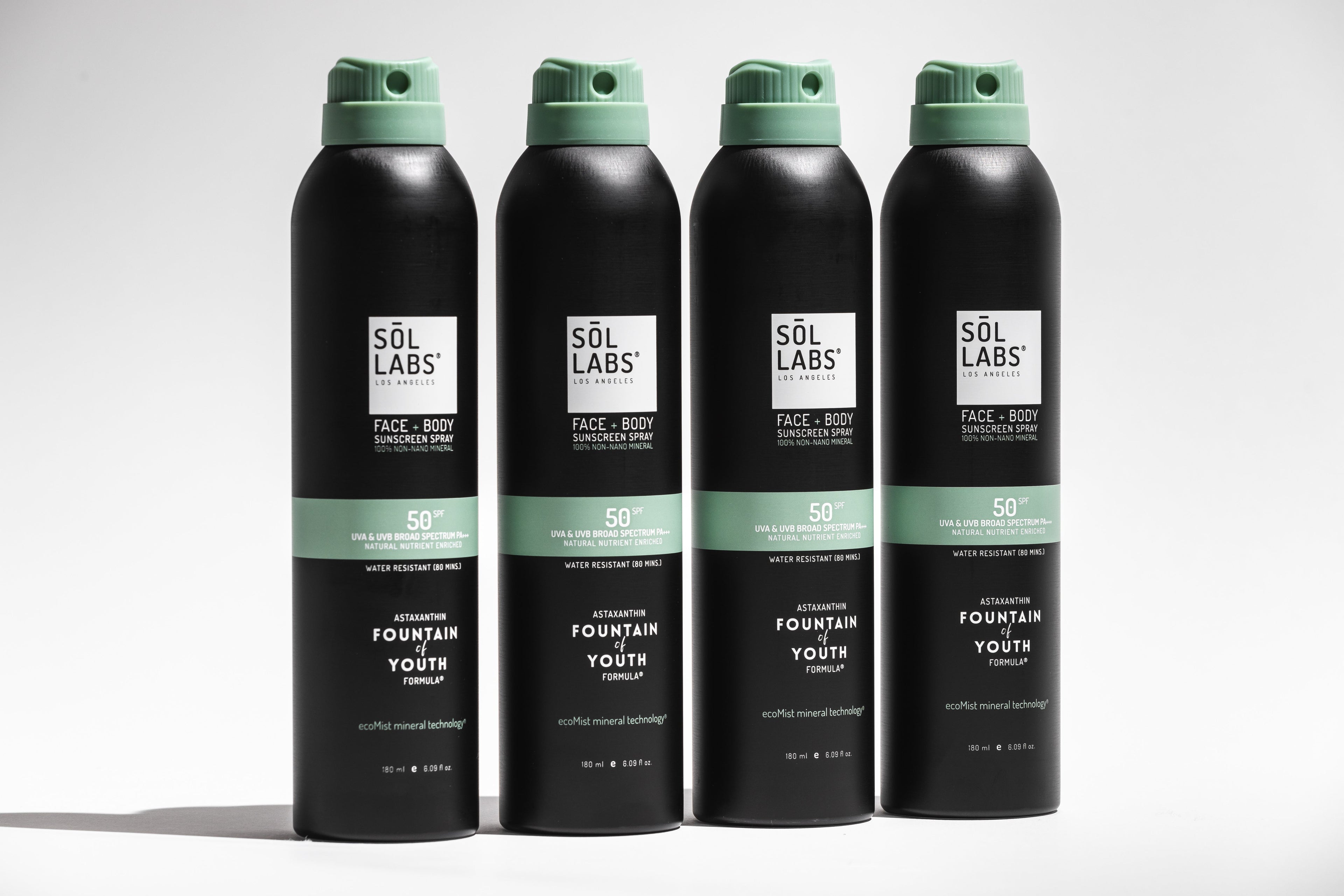 SOL LABS® Natural Mineral SPF 50 Sheer Mist - Broad Spectrum UVA/UVB Protection & Hydrating Formula by SOL LABS