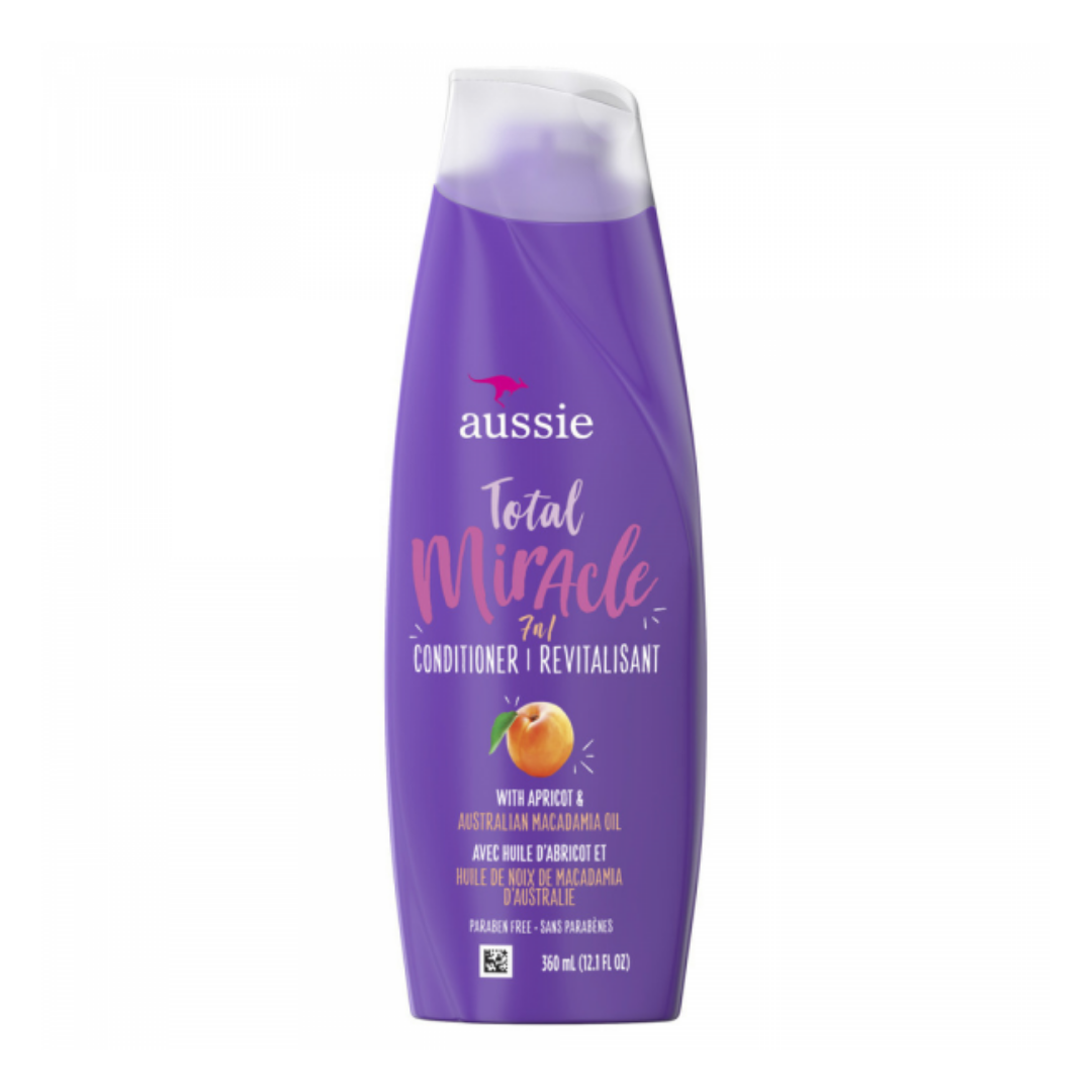 Aussie Total Miracle 7n1 Conditioner with Macadamia Oil (12.1oz) DestGlow
