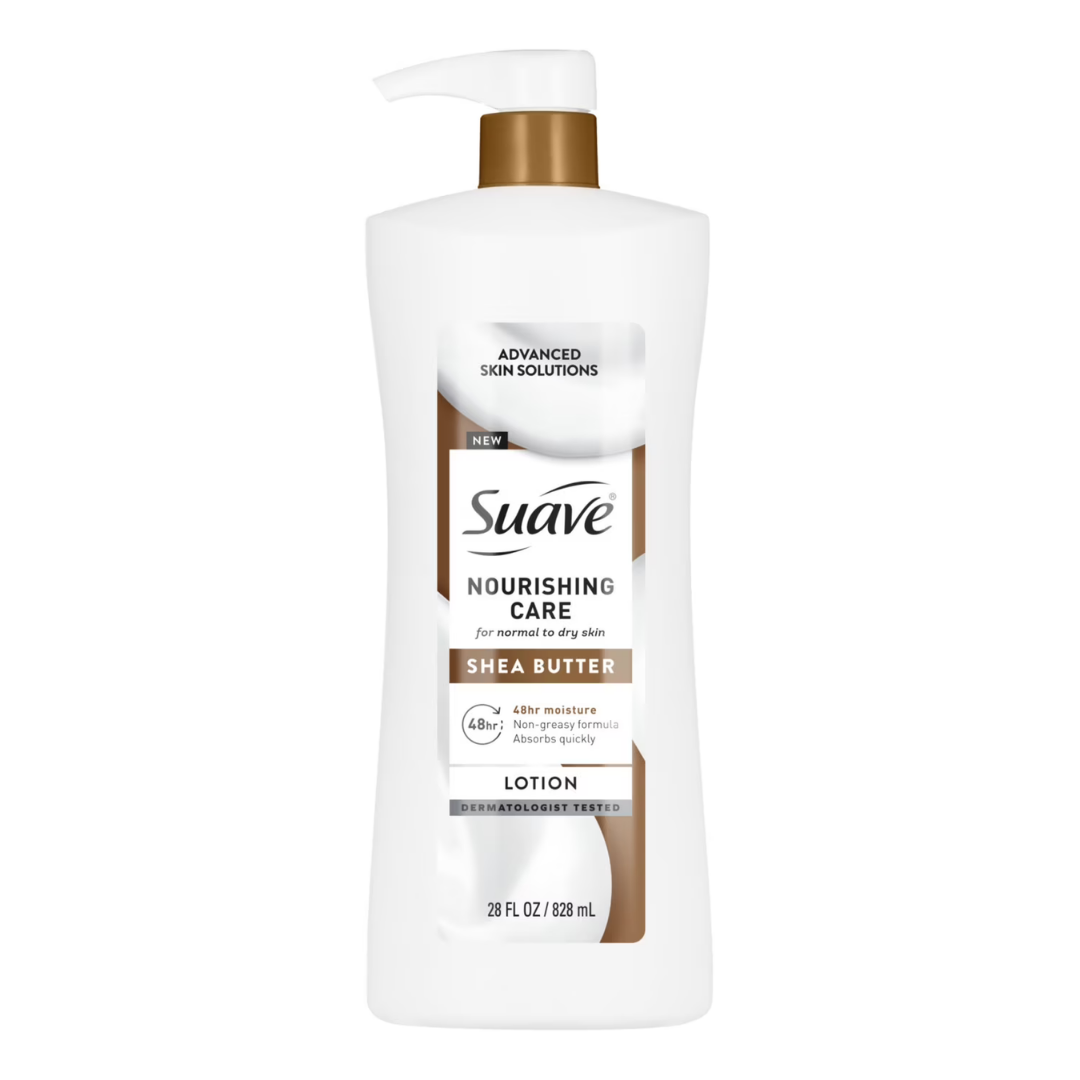Suave Nourishing Care Body Lotion with Shea Butter (28 fl oz) DestGlow
