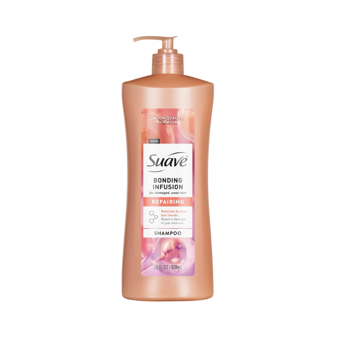 Suave Bonding Infusion Repairing Shampoo for Damaged Hair (28 oz) DestGlow