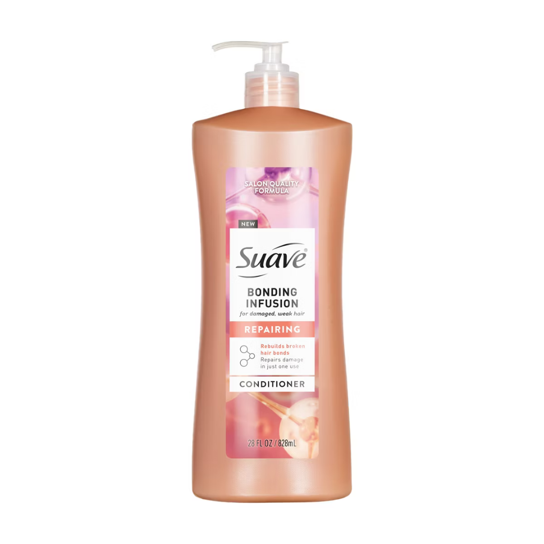 Suave Bonding Infusion Repairing Conditioner for Damaged Hair (28 oz) DestGlow