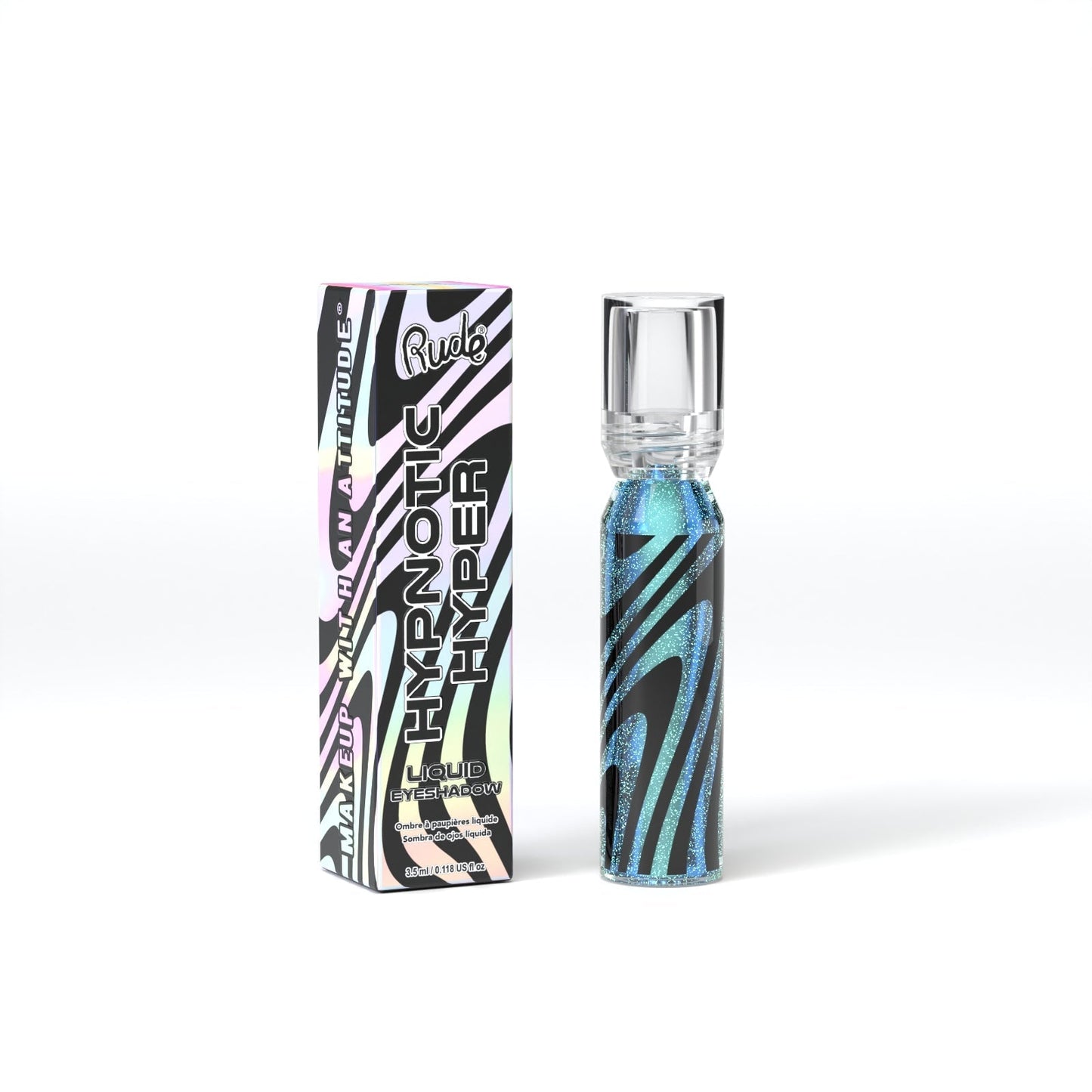 RUDE Hypnotic Hyper Liquid Eyeshadow - Kaleidoscope - DestGlow