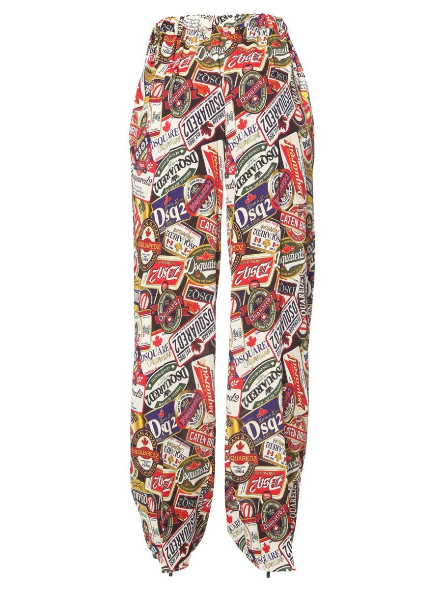Dsquared Women Wide Pants DestGlow