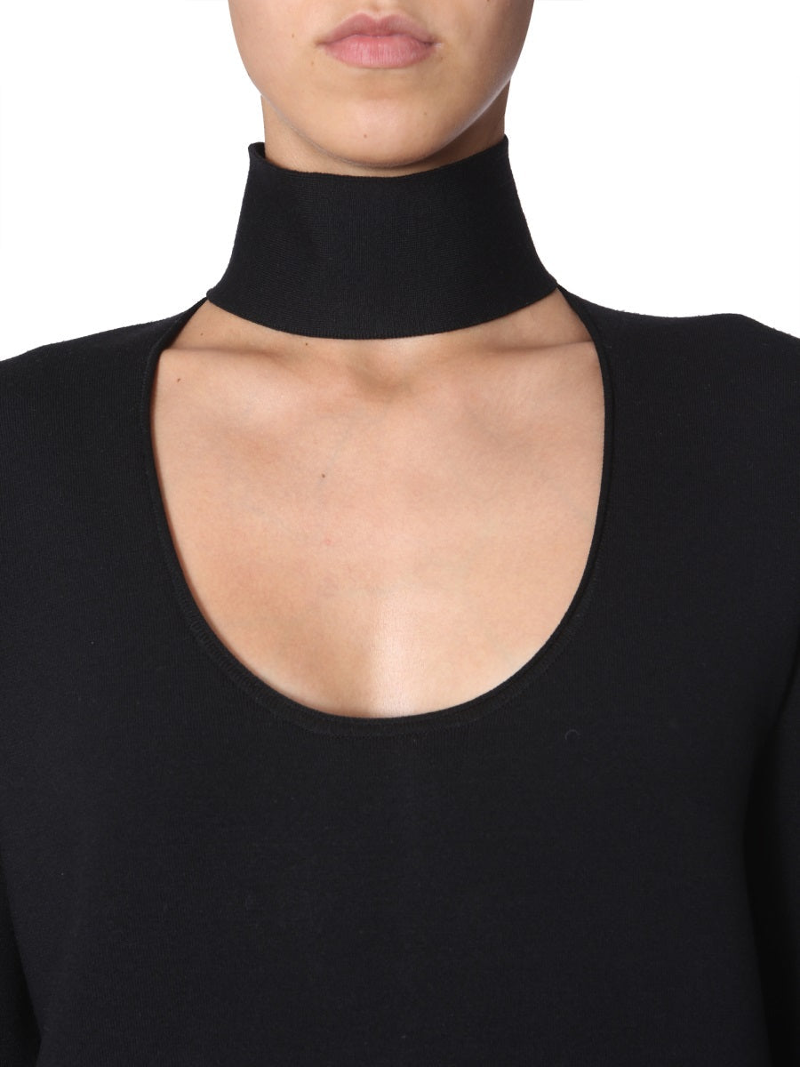 Bottega Veneta Women High Neck Dress DestGlow