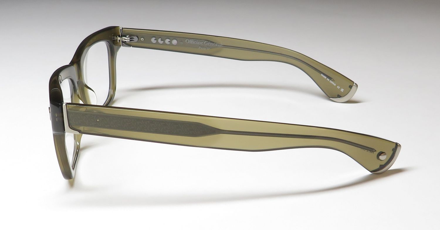 Garrett Leight Glco X Officine Generale Blue Light Technology Eyeglasses by ModaFrames