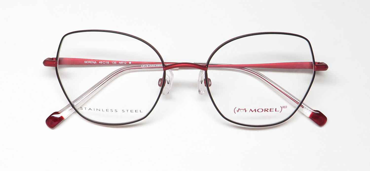Morel Red Serena 90017c Eyeglasses